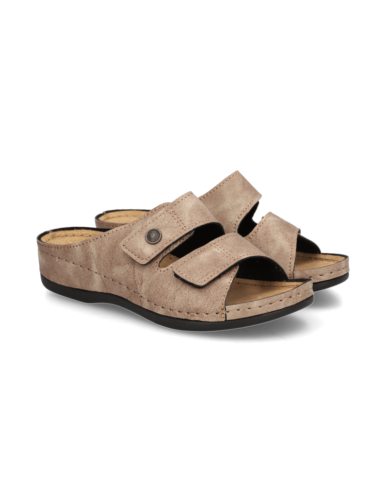 Natura-Hausschuh-beige