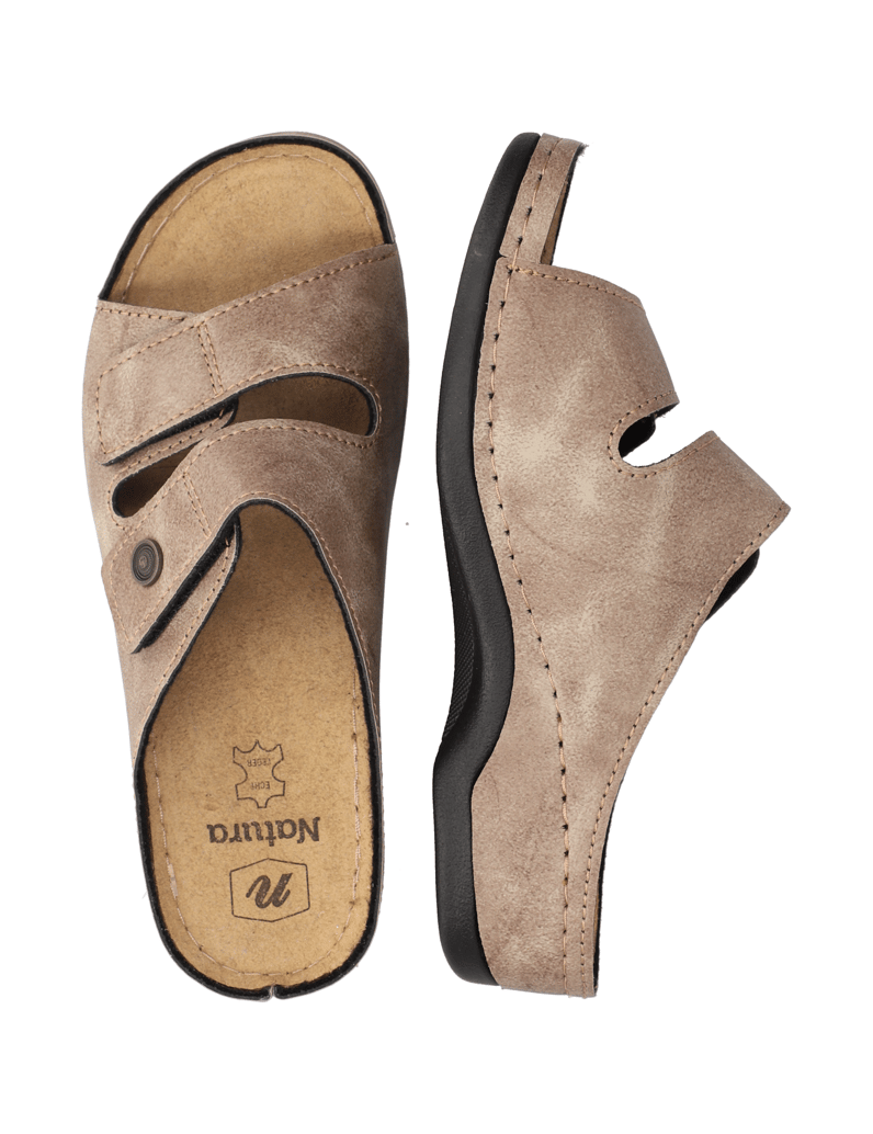 Natura-Hausschuh-beige