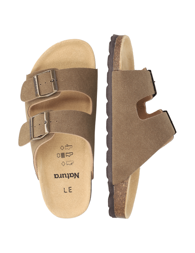 Natura-Hausschuh-beige