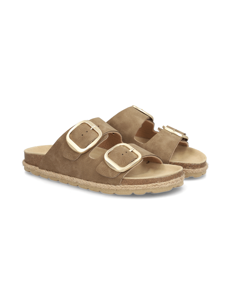 Natura-Hausschuh-beige