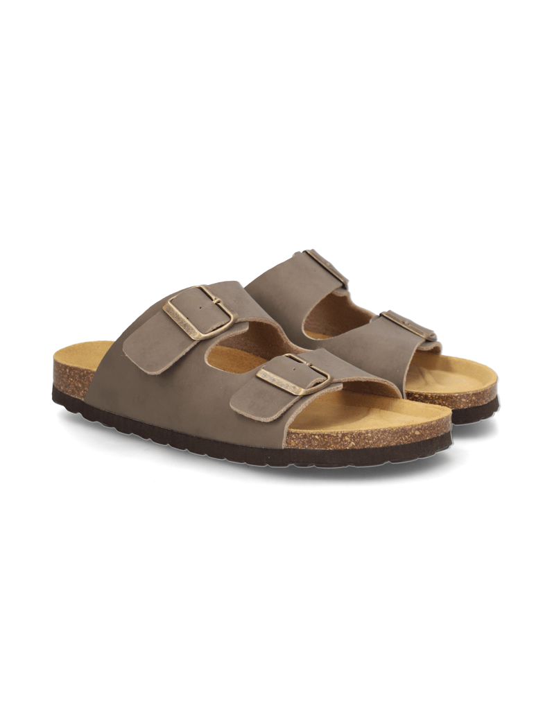 Natura-Hausschuh-beige