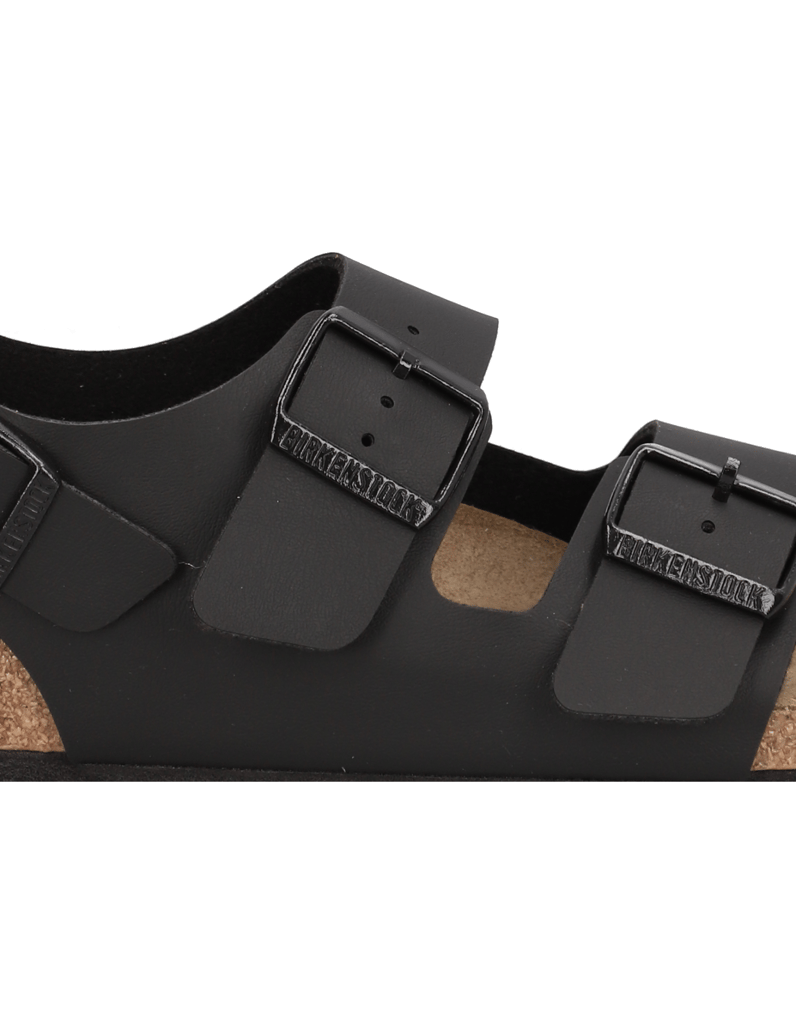 Birkenstock-MILANO-BIRKO-FLOR-schwarz