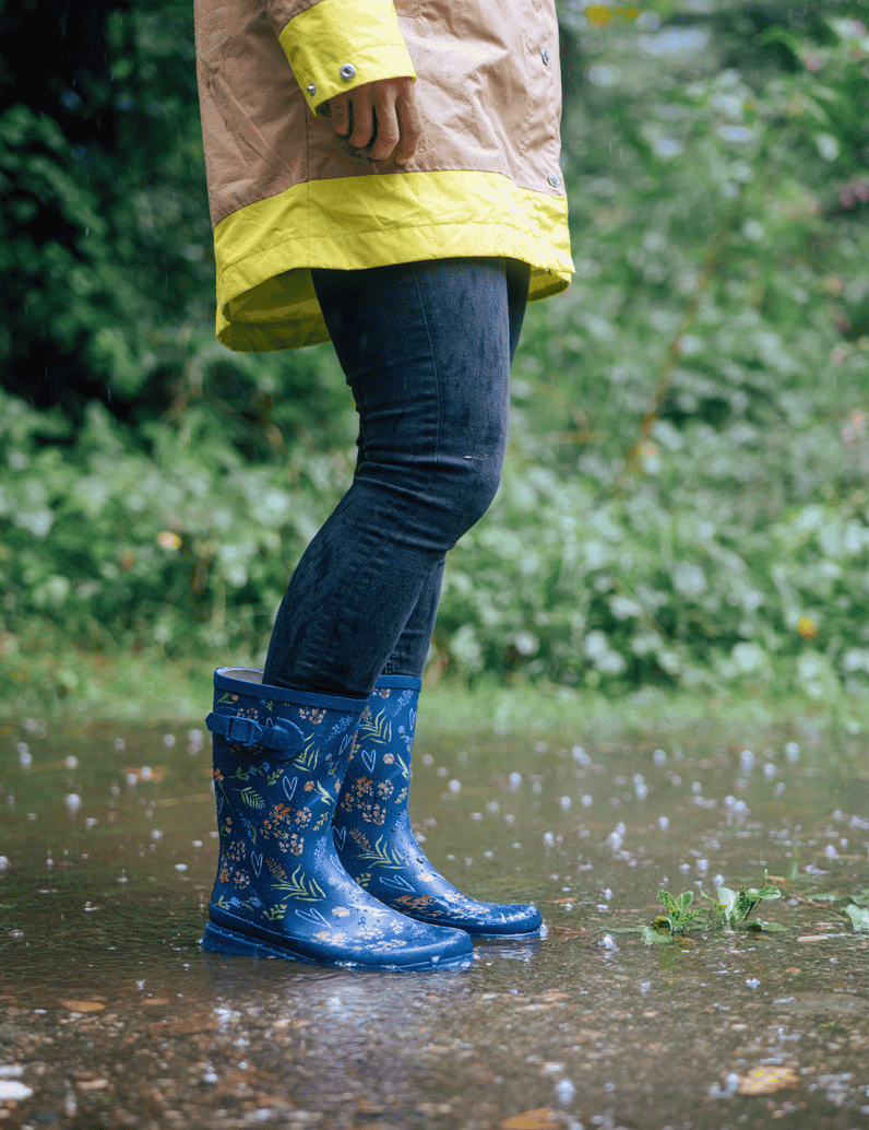 Natura-Regenstiefel-blau