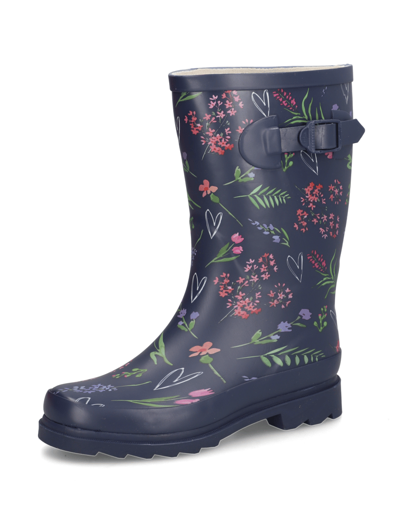 Natura-Regenstiefel-blau