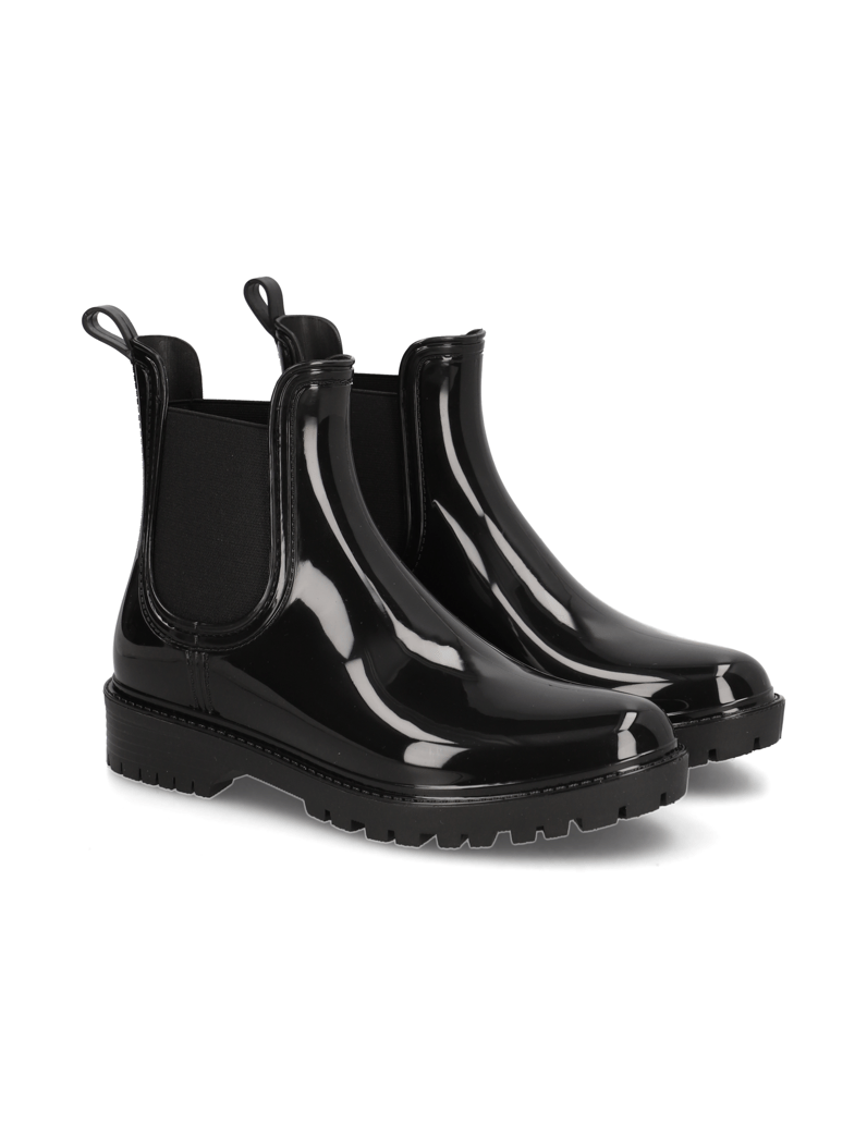 Natura-Regenstiefel-schwarz