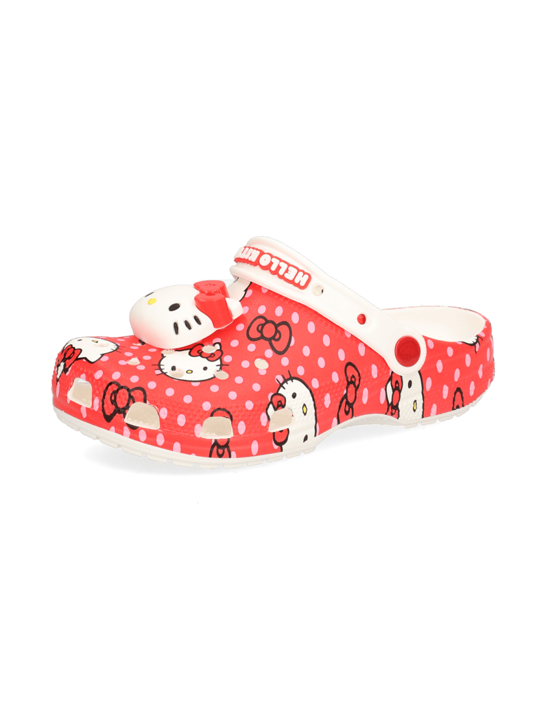 Crocs-HELLO-KITTY-RED-CLASSIC-CLOG-rot