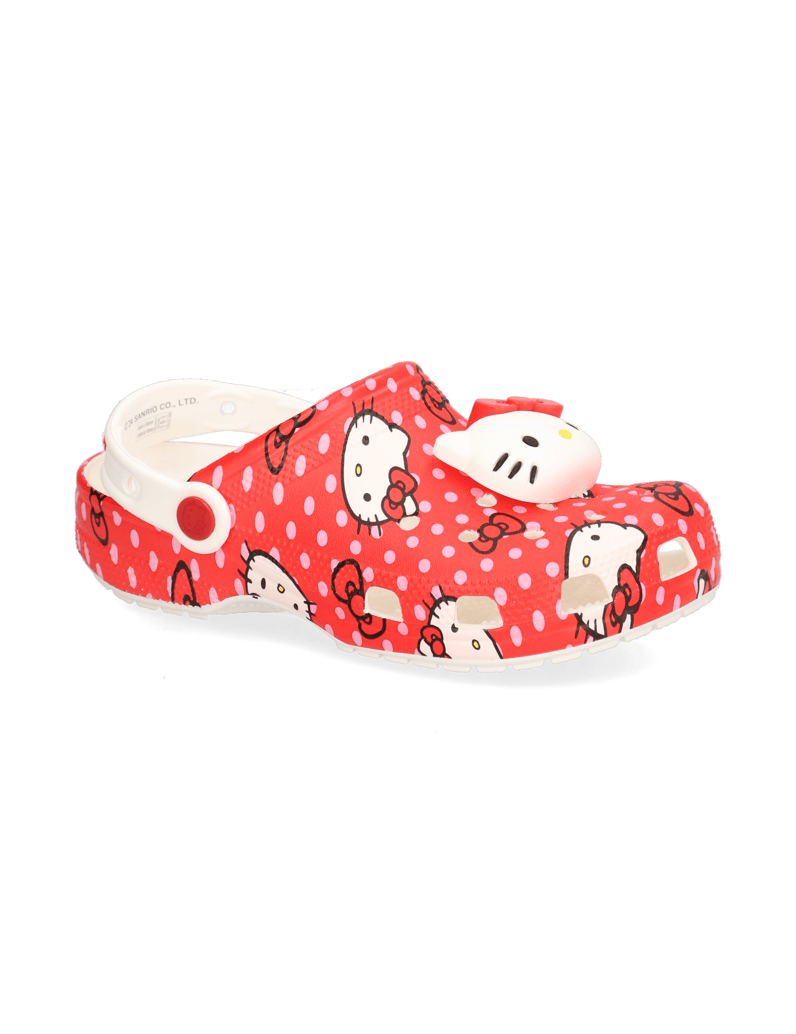 Crocs-HELLO-KITTY-RED-CLASSIC-CLOG-rot