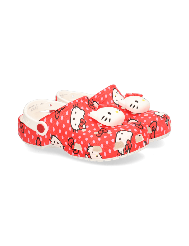 Crocs-HELLO-KITTY-RED-CLASSIC-CLOG-rot