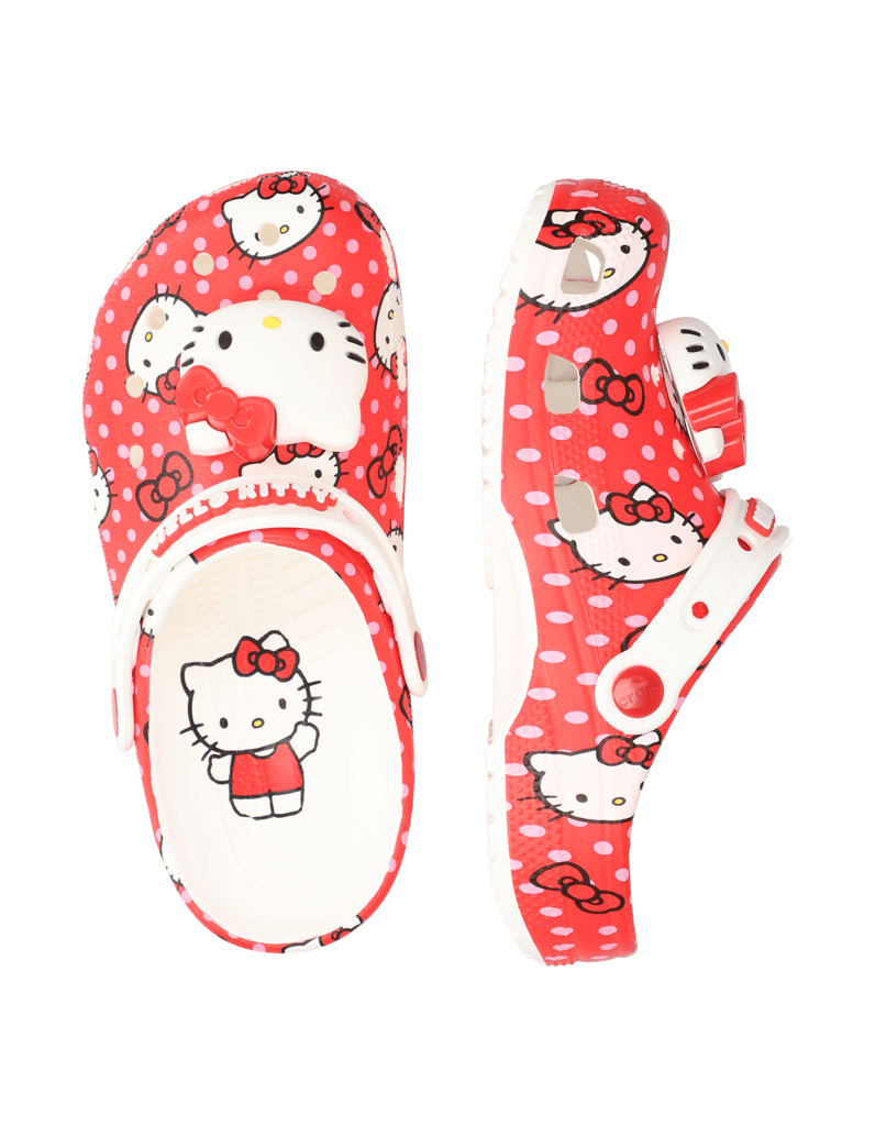 Crocs-HELLO-KITTY-RED-CLASSIC-CLOG-rot