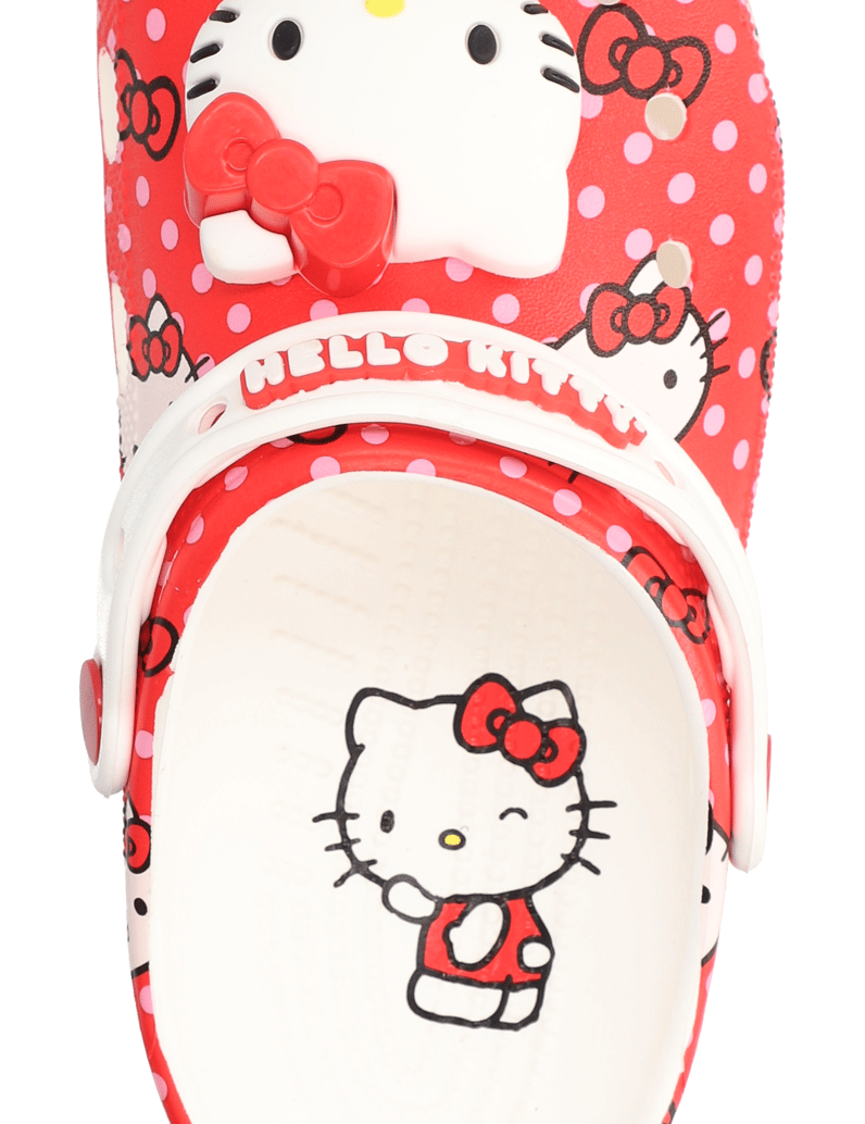 Crocs-HELLO-KITTY-RED-CLASSIC-CLOG-rot