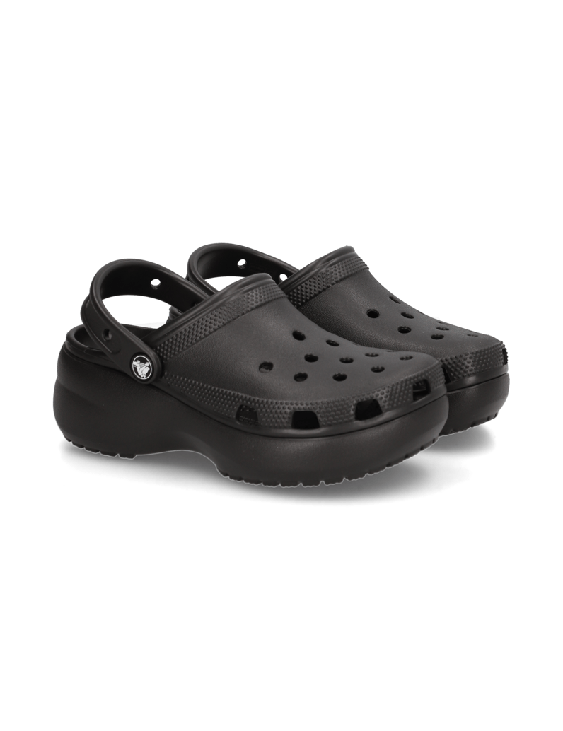 Crocs-CLASSIC-PLATFORM-CLOG-schwarz
