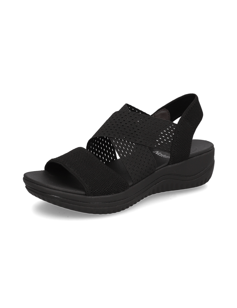 Natura-Textil-Badesandale-schwarz