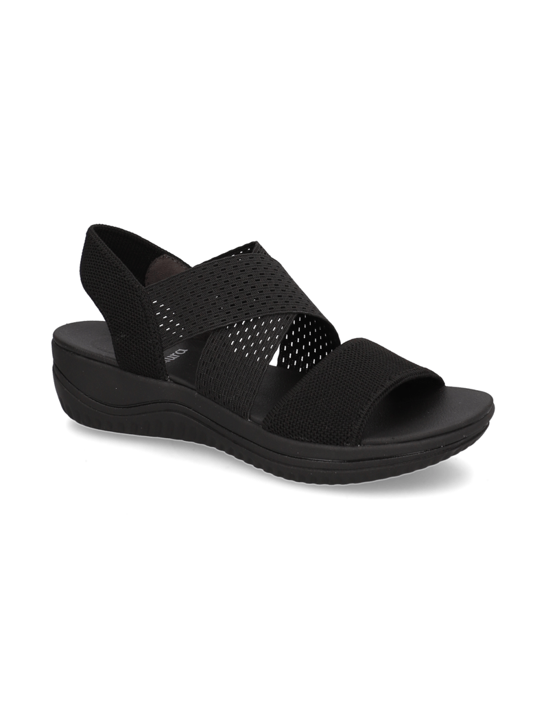 Natura-Textil-Badesandale-schwarz