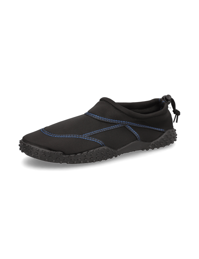 Natura-Textil-Badesandale-schwarz