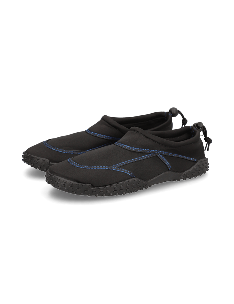 Natura-Textil-Badesandale-schwarz