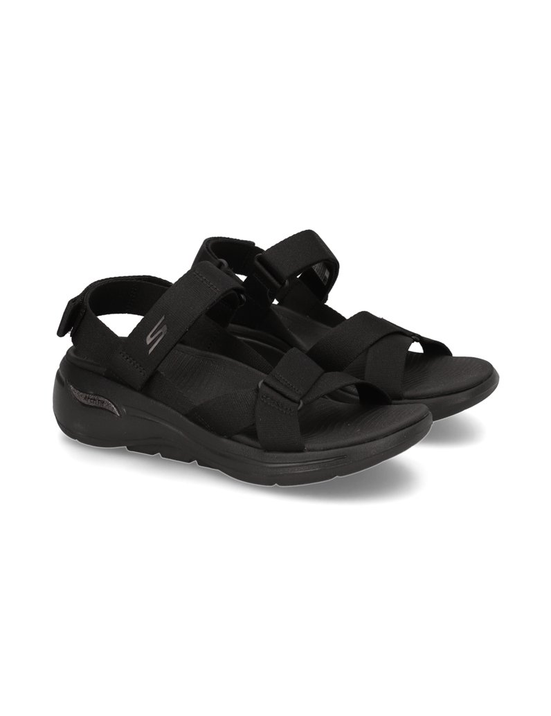 Skechers-GO-WALK-ARCH-FIT-SANDAL-schwarz