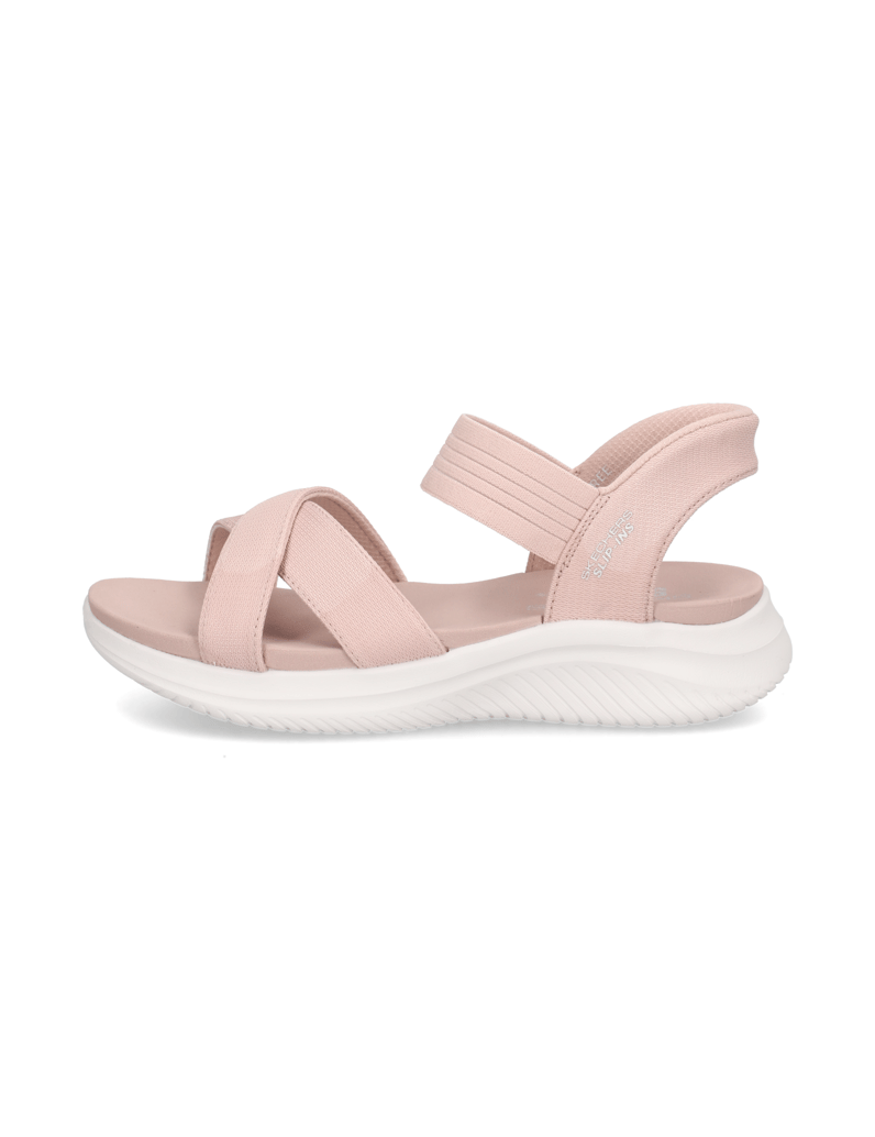 Skechers-SLIP-INS-ULTRA-FLEX-SANDAL-schwarz