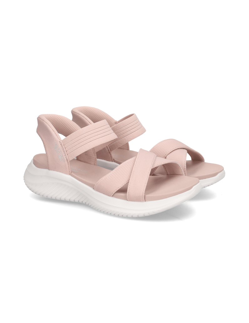 Skechers-SLIP-INS-ULTRA-FLEX-SANDAL-schwarz