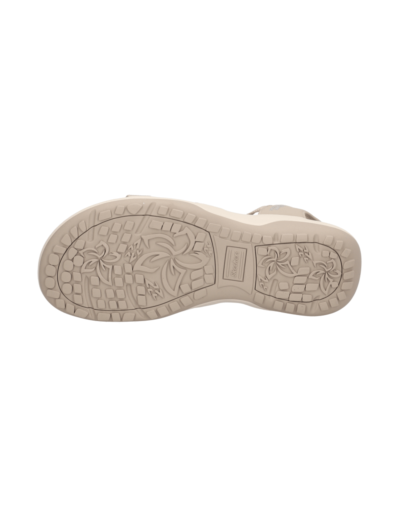 Skechers-SLIP-INS-REGGAE-SLIM-SANDAL-schwarz