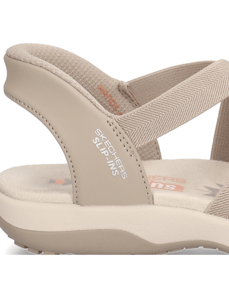 Skechers-SLIP-INS-REGGAE-SLIM-SANDAL-schwarz