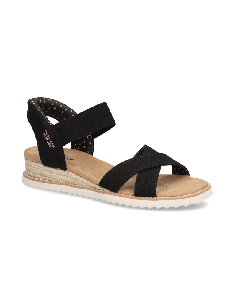 Skechers-SLIP-INS-BOBS-DESERT-KISS-schwarz