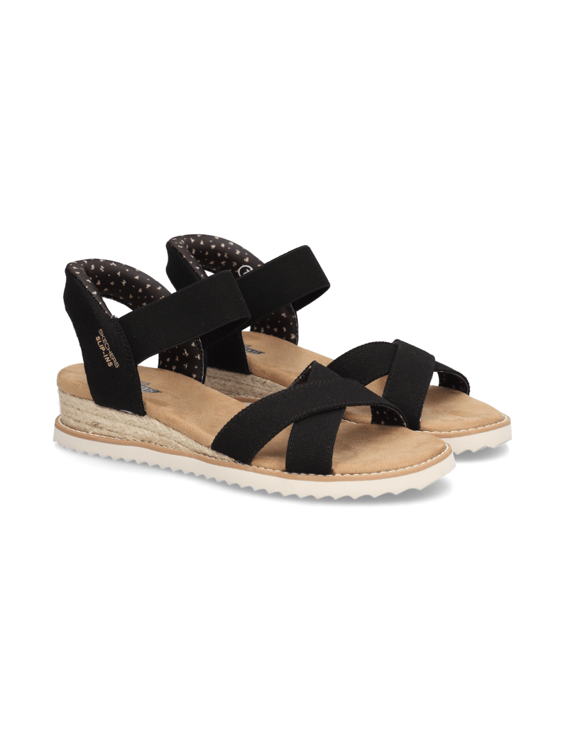 Skechers-SLIP-INS-BOBS-DESERT-KISS-schwarz
