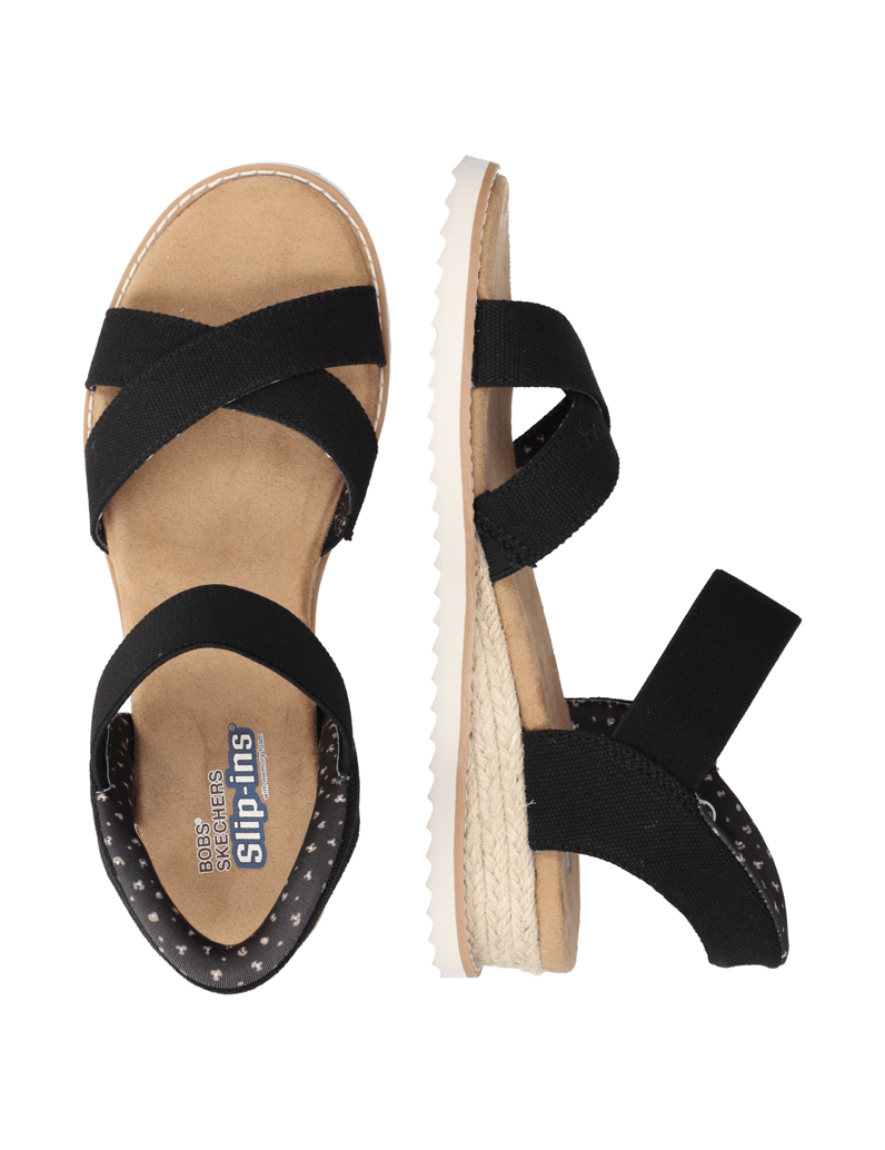 Skechers-SLIP-INS-BOBS-DESERT-KISS-schwarz