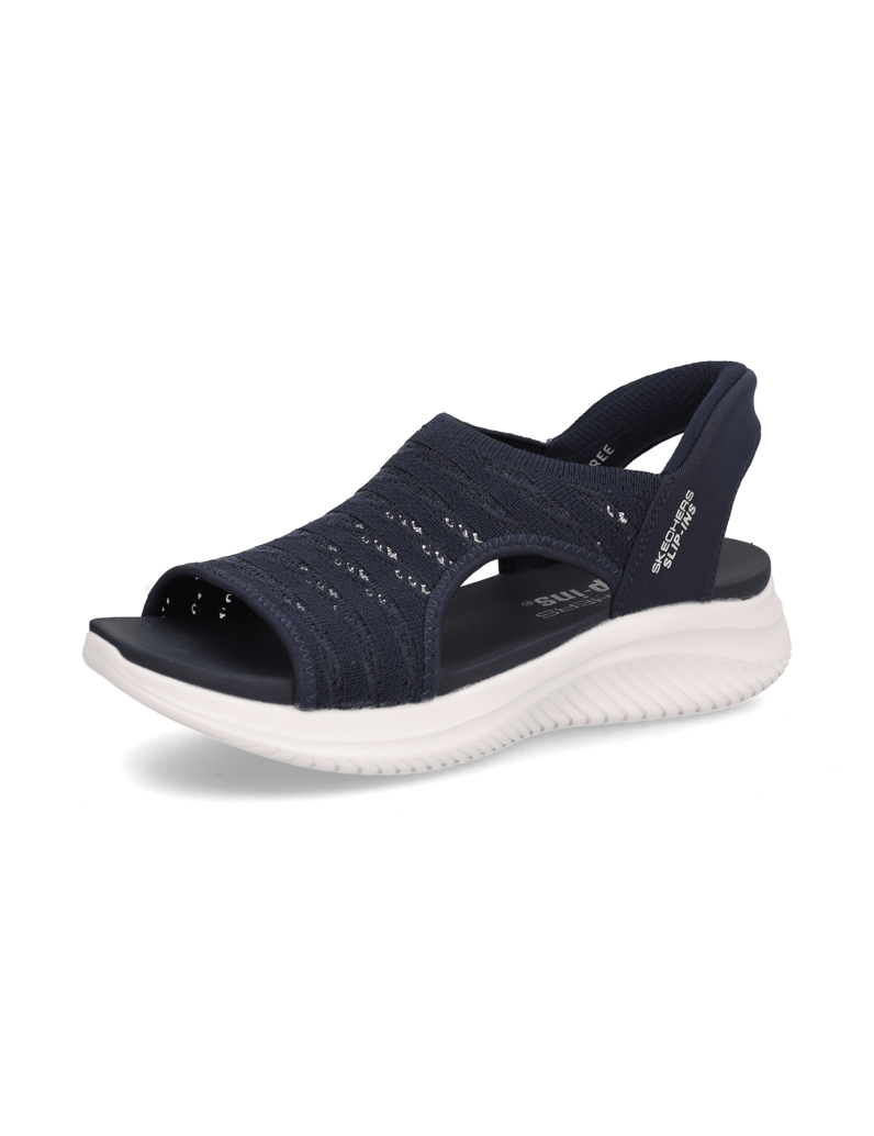 Skechers-SLIP-INS-ULTRA-FLEX-SANDAL-blau