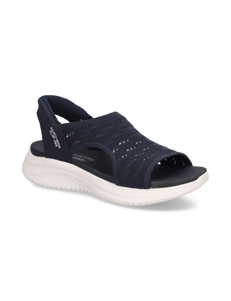 Skechers-SLIP-INS-ULTRA-FLEX-SANDAL-blau