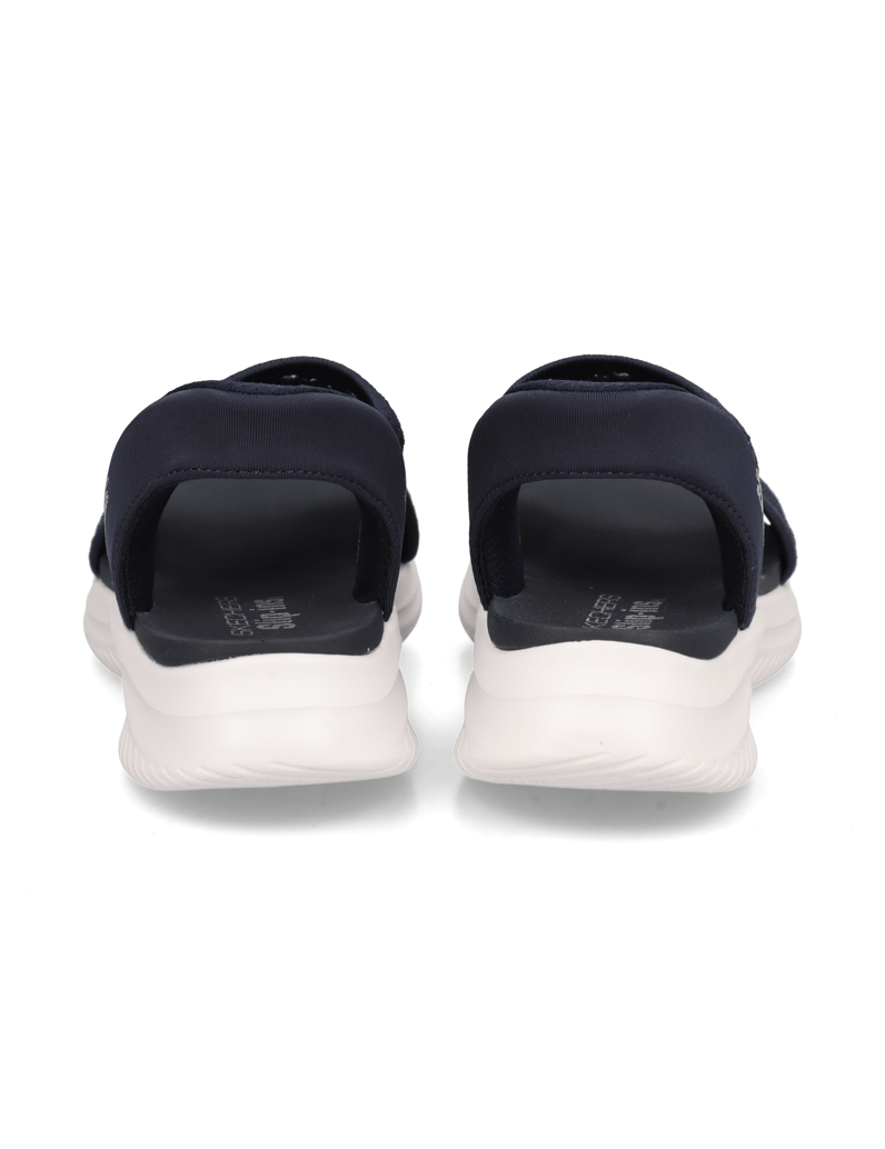 Skechers-SLIP-INS-ULTRA-FLEX-SANDAL-blau