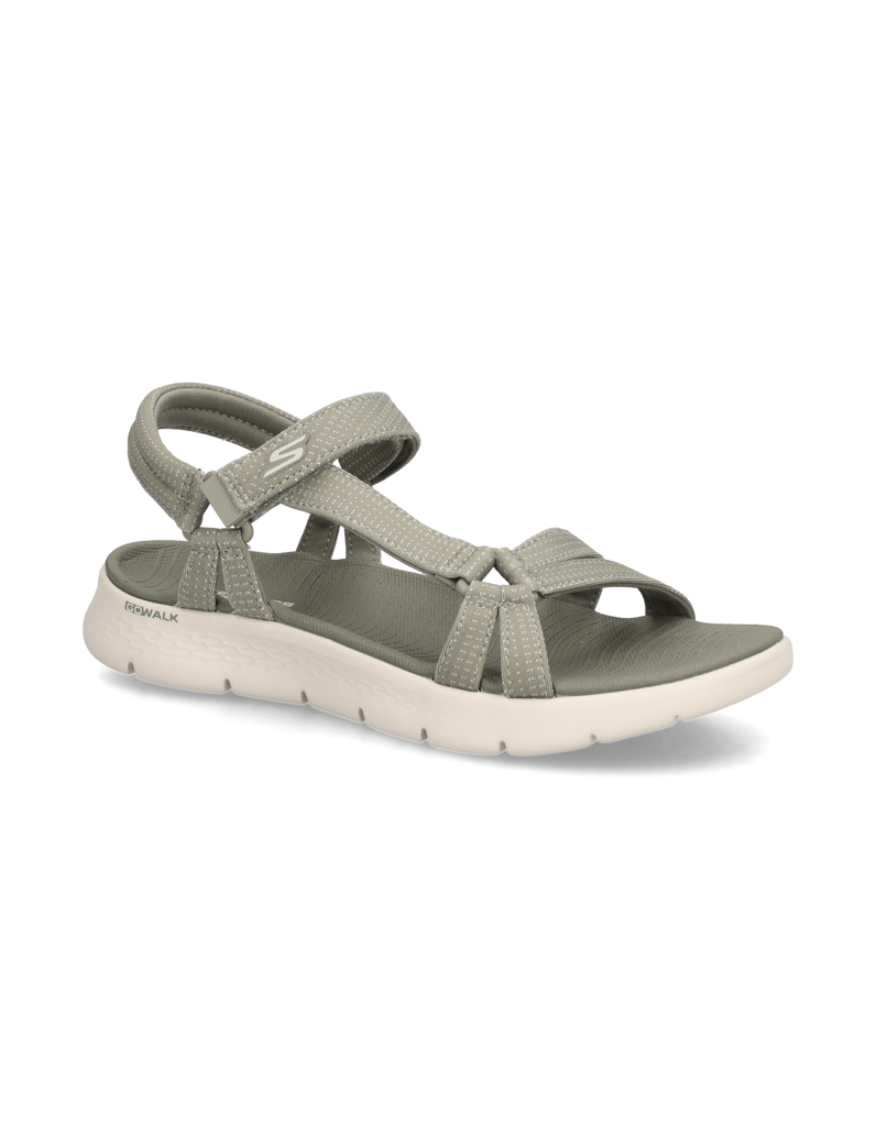 Skechers-GO-WALK-FLEX-SUBLIME-OLV-schwarz