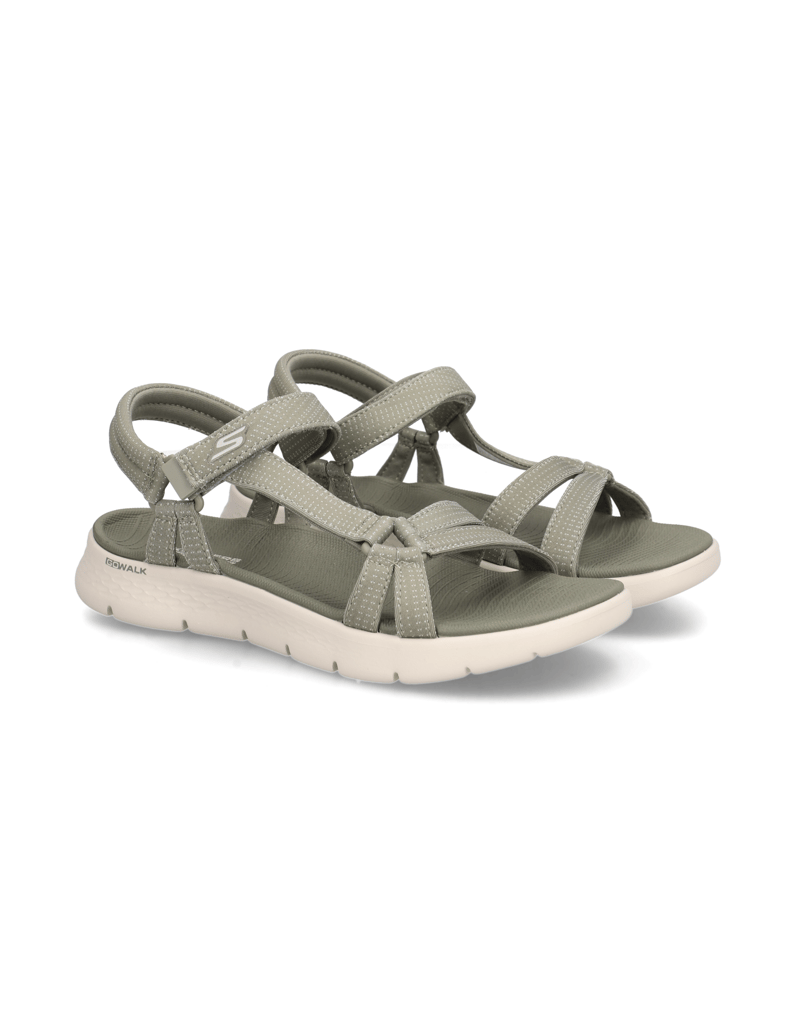 Skechers-GO-WALK-FLEX-SUBLIME-OLV-schwarz
