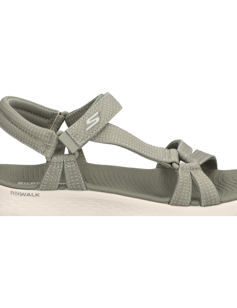Skechers-GO-WALK-FLEX-SUBLIME-OLV-schwarz