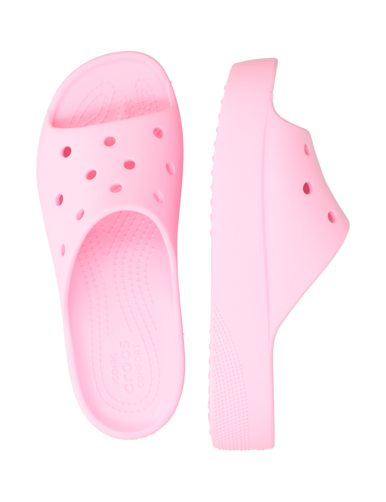 Crocs-CLASSIC-PLATFORM-SLIDE-schwarz