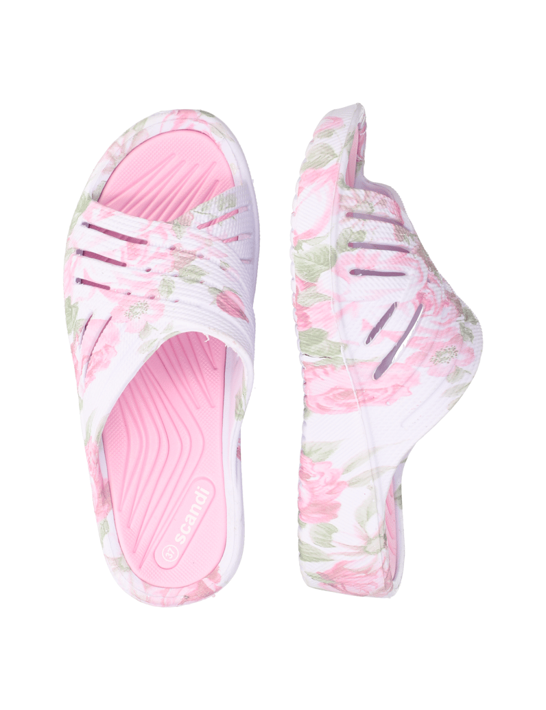 Natura-Badepantoffel-rosa
