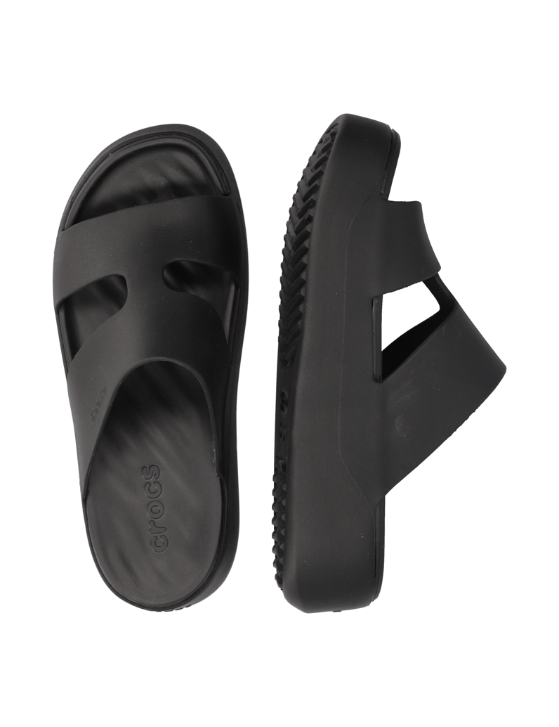 Crocs-GETAWAY-PLATFORM-H-STRAP-schwarz