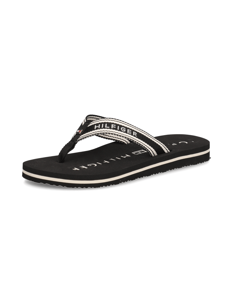 Tommy-Hilfiger-TH-WEBBING-SUMMER-SANDAL-schwarz