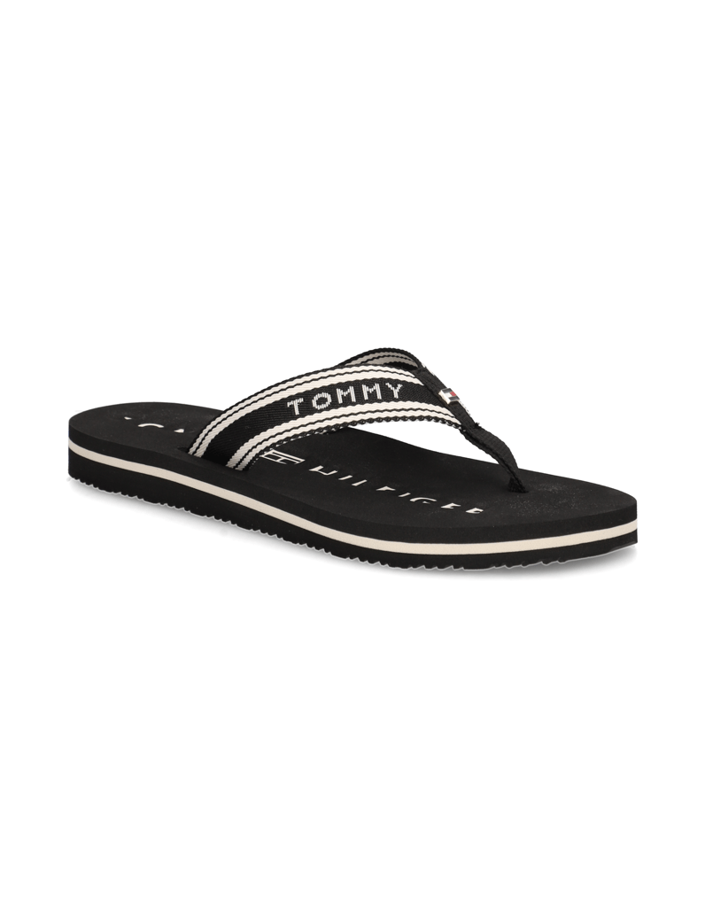 Tommy-Hilfiger-TH-WEBBING-SUMMER-SANDAL-schwarz