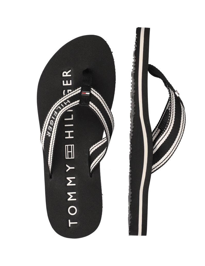 Tommy-Hilfiger-TH-WEBBING-SUMMER-SANDAL-schwarz