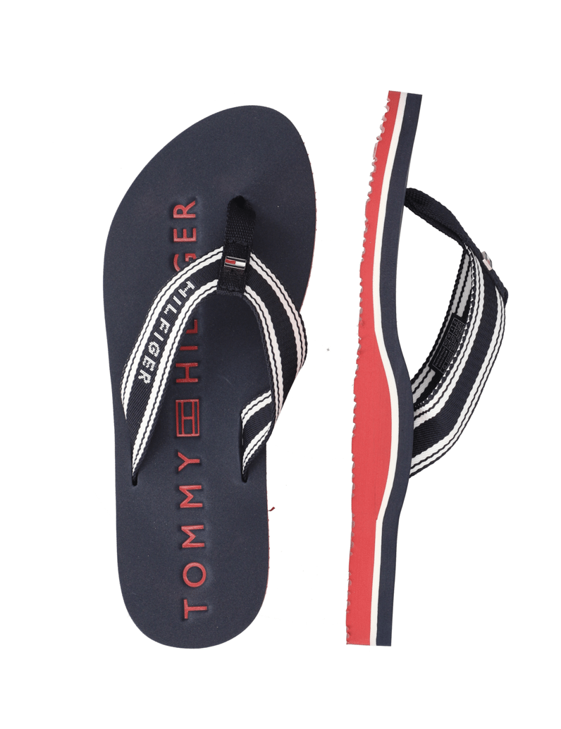 Tommy-Hilfiger-TH-WEBBING-SUMMER-SANDAL-schwarz