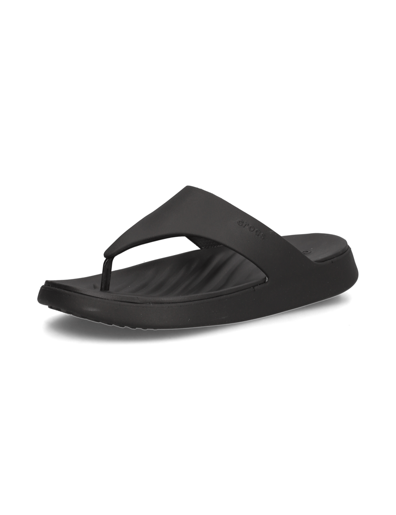Crocs-GETAWAY-TRIANGLE-FLIP-schwarz