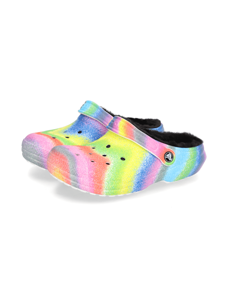 Crocs-CLASSIC-LINED-SPRAY-DYE-CLOG