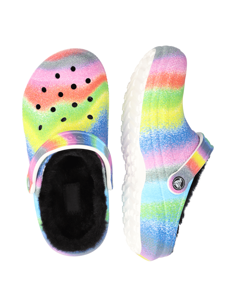 Crocs-CLASSIC-LINED-SPRAY-DYE-CLOG