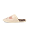 Adelheid Textil Hausschuh beige