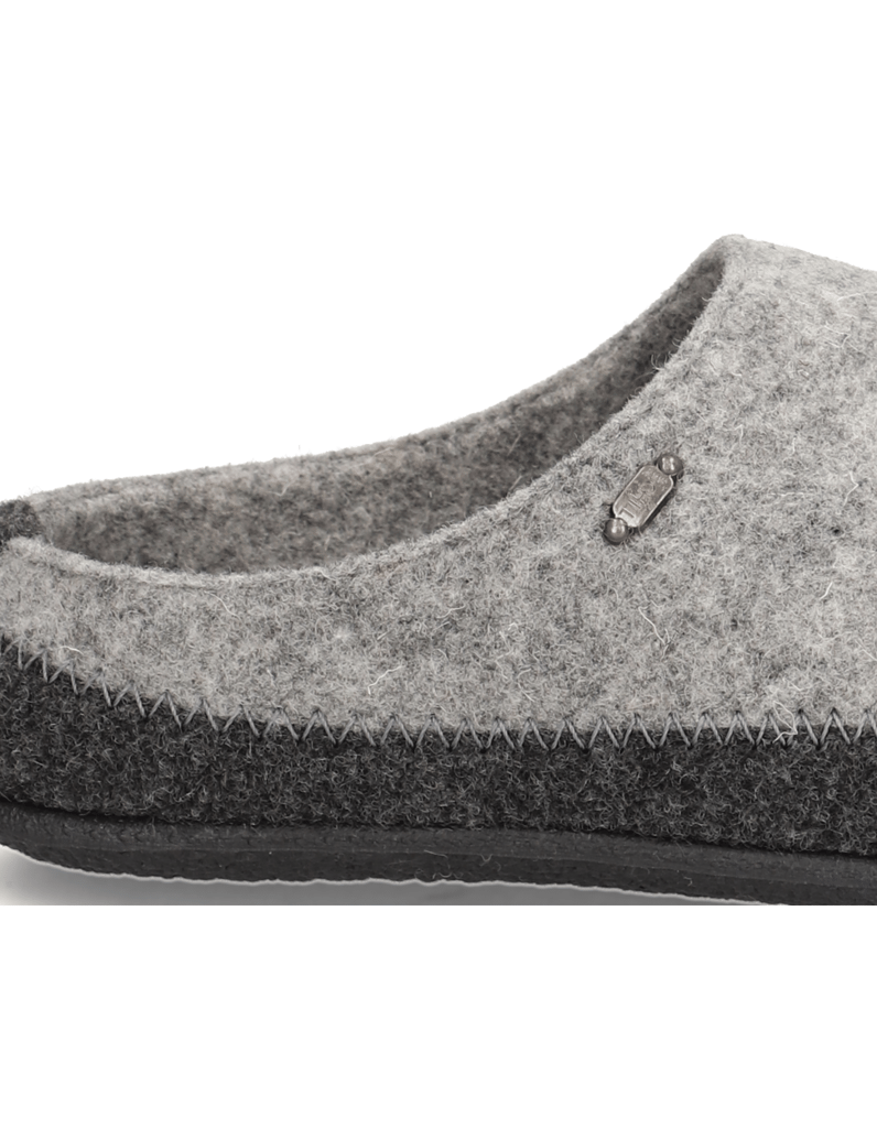 Natura-Hausschuh-grau