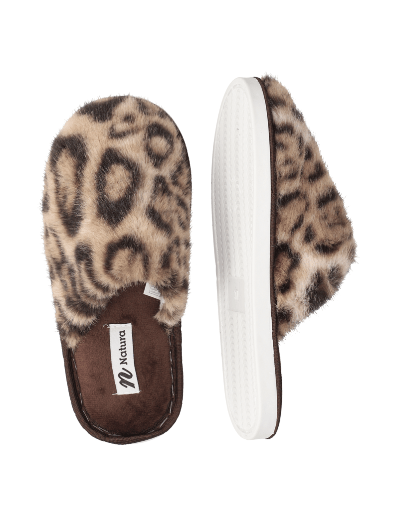 Natura-Hausschuh-braun