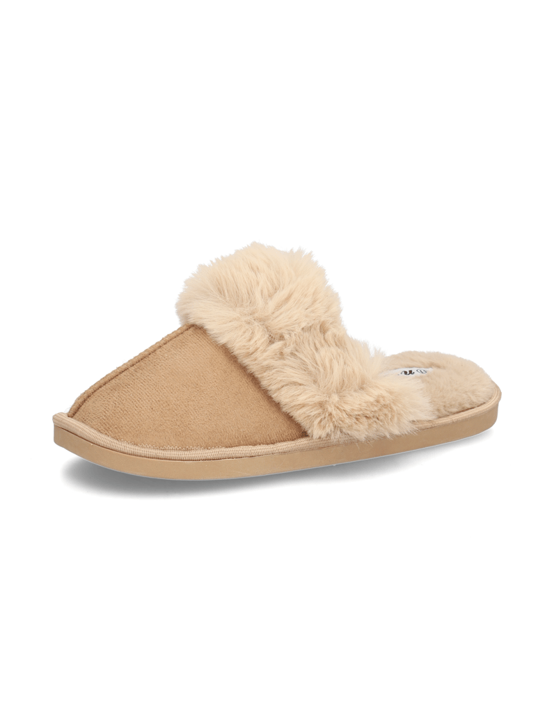 Natura-Hausschuh-beige