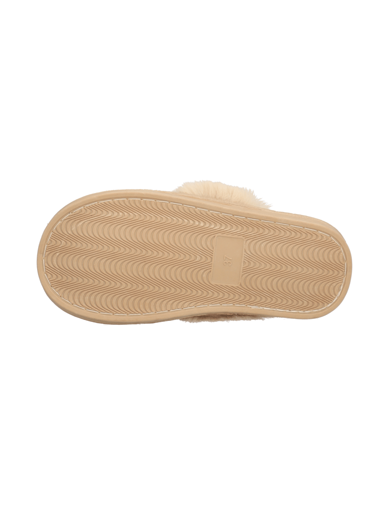 Natura-Hausschuh-beige