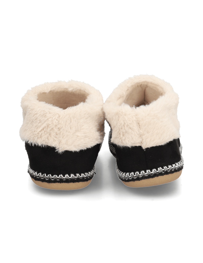 Natura-Hausschuh-schwarz