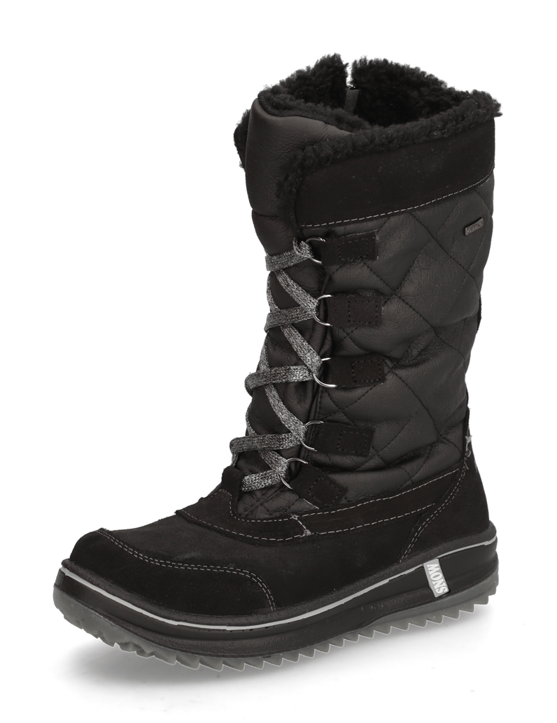 Polaris-Lederkombination-Snowboot